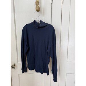 Flying Colors women’s size large dark blue turtleneck shirt
